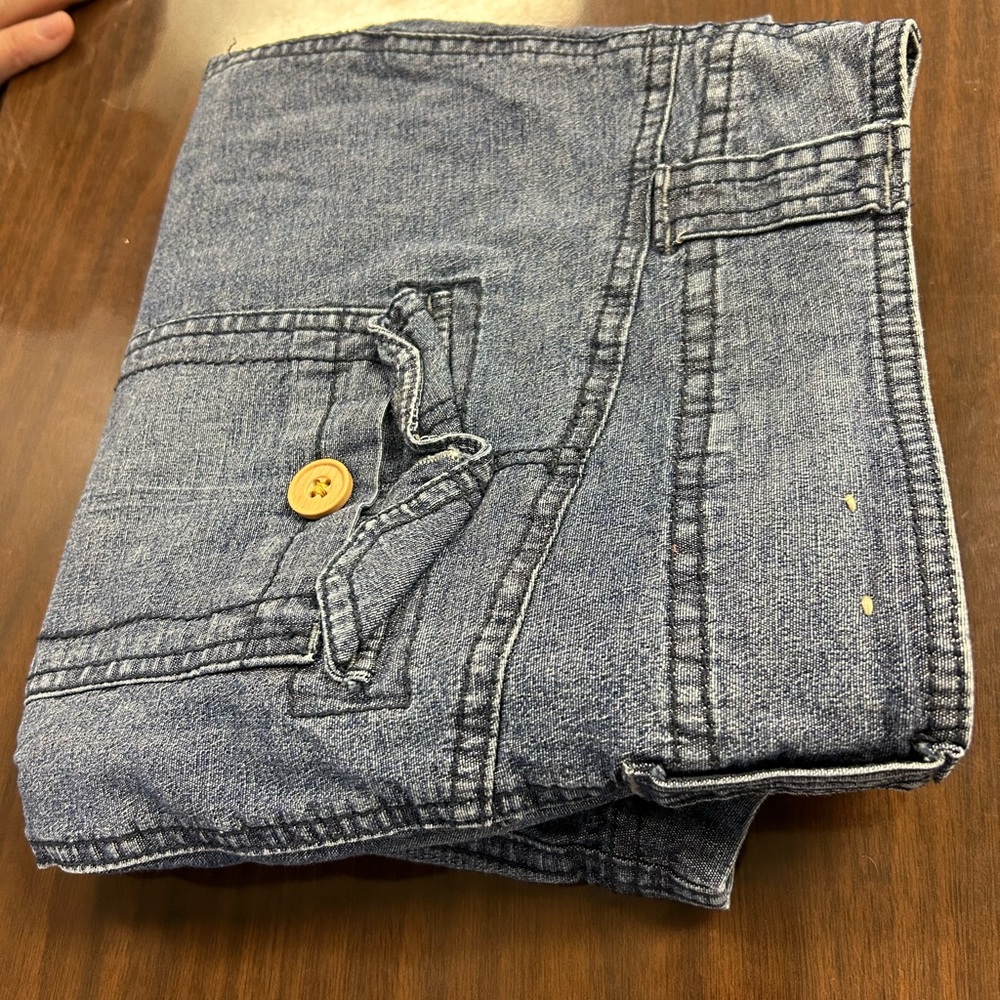 Jean skirt with shorts MN007